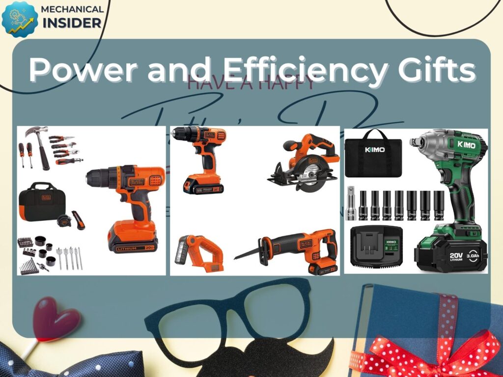 Power and Efficiency Theme for Father's Day Gift Ideas